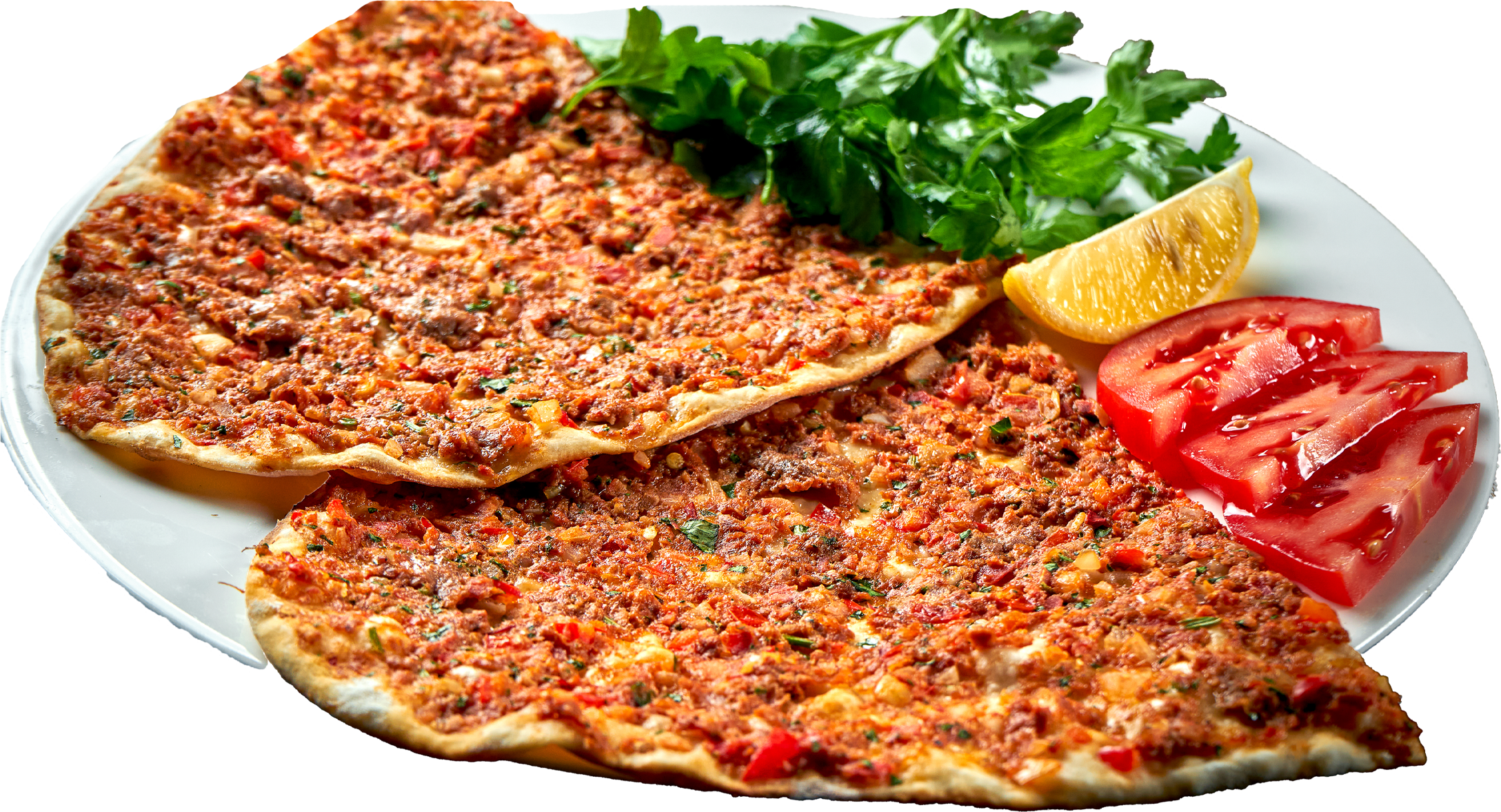 Lahmacun Dönerfleisch & Salat